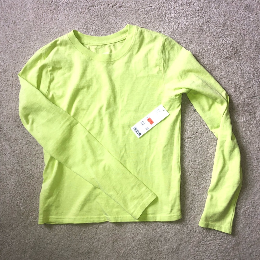 Urban Outfitters neon green long sleeve